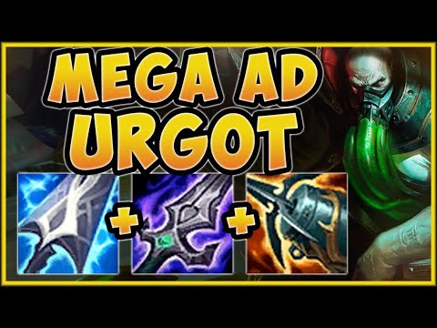 3 ATTACKS PER SECOND + FULL ON-HIT BUILD = MACHINE GUN URGOT MAXIMUM DAMAGE UNLOCKED!
