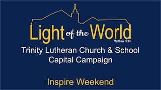 preview picture of video 'Light of the World Inspire Weekend Sermon'