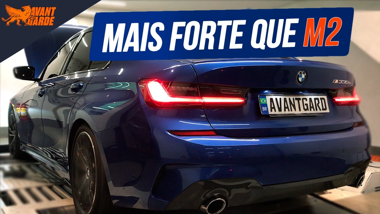 BMW 330e Estágio 1, Híbrido Mais forte que M2 - AvantGarde Performance