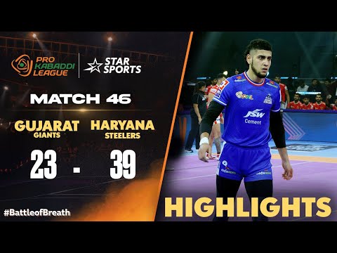 A clinical performance & Haryana Steelers register their 5th win of the season | #ProKabaddiOnStar