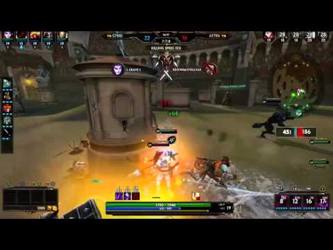 SMITE xbox one ownage with arachne