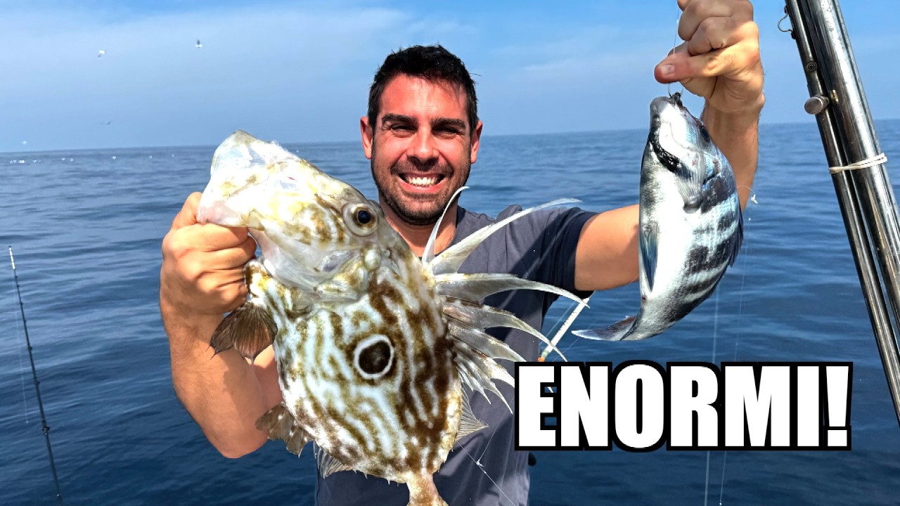 La pesca della TANUTE BLU!