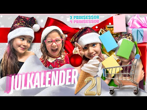 ÄNTLIGEN LUCKA 21!!🤩 3prinsessor - Julkalender🎄❤️