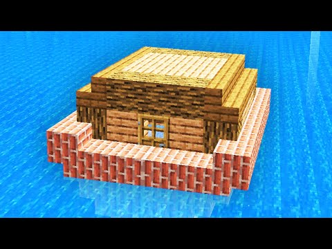 How To Make A FLOATING Minecraft House!