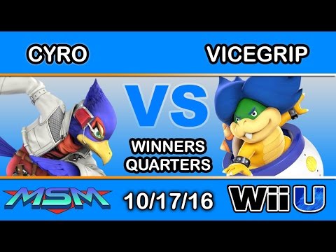 MSM 70 - Cyro (Falco) Vs. A2 | Vicegrip (Ludwig) Winners Quarters - Smash Wii U