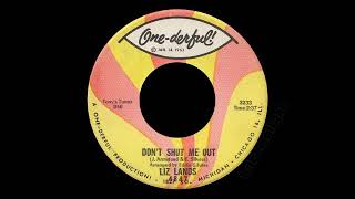 Liz Lands - Don&#39;t Shut Me Out