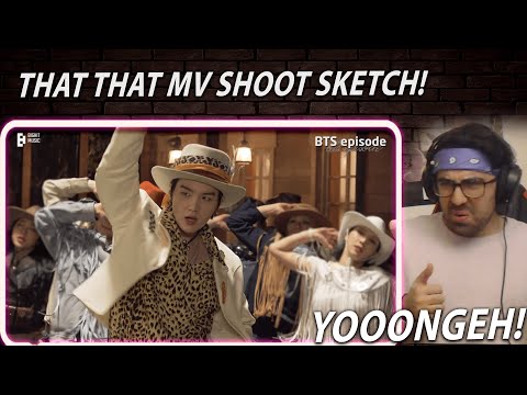 FUN! - ‘That That MV Shoot Sketch - BTS PSY x Suga  (방탄소년단) | Reaction