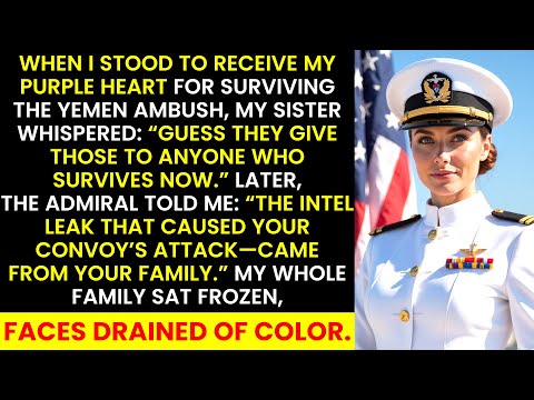 At My Purple Heart Ceremony, My Family Ridiculed Me — Until I Exposed Their Treason