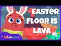 Easter Floor is Lava - THE KIBOOMERS Preschool Dance Songs - Brain Break