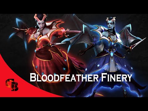 Dota 2: Store - Queen Of Pain - Bloodfeather Finery + ARCANA + Taunting (Dancing Queen) [Immortal]