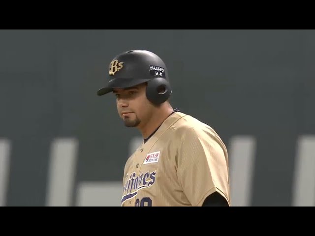 【1回表】バファローズ・カラバイヨ プロ初先発のファイターズ・有原から先制打!! 2015/5/15 F-Bs