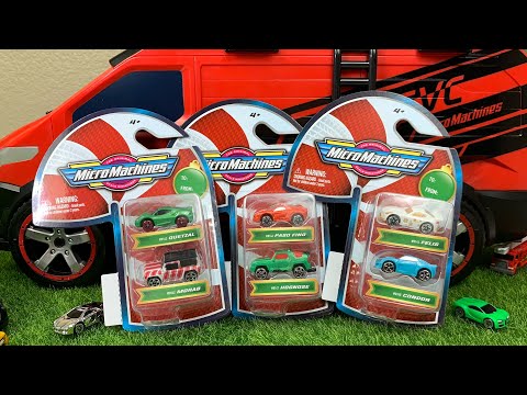 Micro Machines Holiday 2 pack unboxing and review
