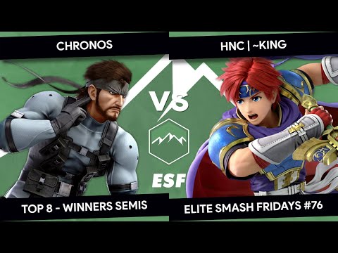 Elite Smash Fridays #76 - Chronos (Snake) vs ~King (Roy) - Top 8 - Losers Quarters
