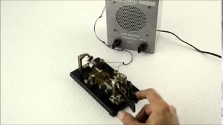 1922 Vibroplex Original Semiautomatic Key / Bug