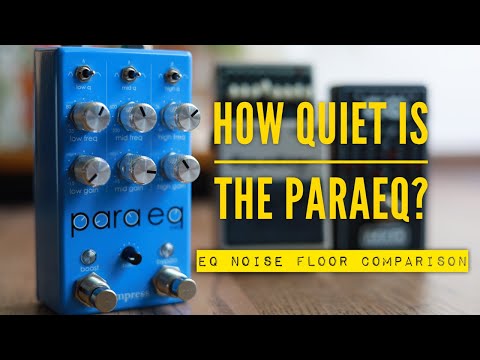EQ-Rauschvergleich | ParaEQ Mk II vs. Boss vs. MXR