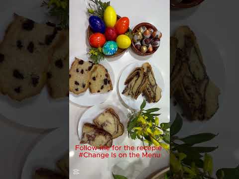 Irresistible Sweet Easter Bread #Change Is on the Menu