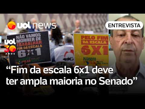 Fim da escala 6×1: Votação no Senado será de ampla maioria a favor, diz senador