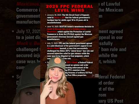 HUGE Federal Wins In Review! #shortsfeed #2ndamendment #shortsvideo #shorts Thumbnail