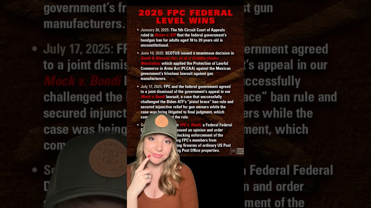 HUGE Federal Wins In Review! #shortsfeed #2ndamendment #shortsvideo #shorts