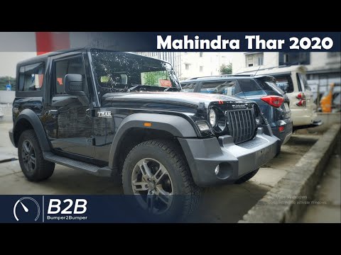 Mahindra Thar 2020 | 4x4 | Review | Off road drive & Experience | Variants explained | English