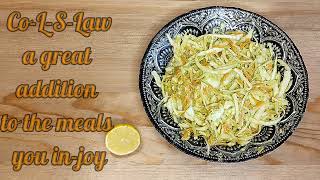 Co-L-s-LAW - plant based oil and nut free Coleslaw