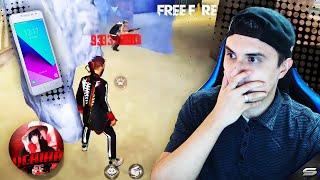 😱 REACCIONANDO AL JUGADOR MAS HUMILDE DE FREE FIRE *PURO ROJO* - Sheik12