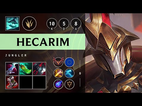 Hecarim Jungle vs Talon: Unstoppable - EUW Grandmaster Patch 14.23