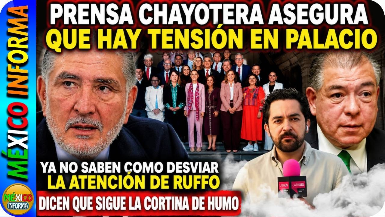 PRENSA CHAYOTERA QUIERE DESVIAR LA ATENCIÓN SOBRE ERENSTO RUFFO. ASEGURAN QUE HAY TENSIÓN EN PALACIO