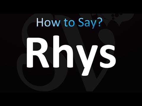 How to Pronounce Rhys (A Court of Mist and Fury, ACOTAR)