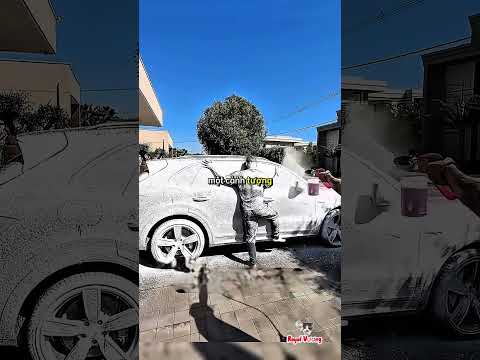 Không ai tin điều này xảy ra sau khi rửa xe 😱 #shortsviral
