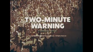 Two Minute Warning 1976 High Definition 4 TV Spots Trailers Charlton Heston John Cassavetes 16mm