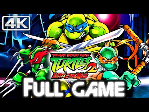 TEENAGE MUTANT NINJA TURTLES 2 BATTLE NEXUS Gameplay Walkthrough FULL GAME (4K 60FPS) No Commentary