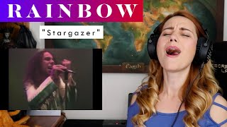 Rainbow &quot;Stargazer&quot; REACTION &amp; ANALYSIS by Vocal Coach / Opera Singer