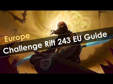 Diablo 3 Challenge Rift 243 EU Guide