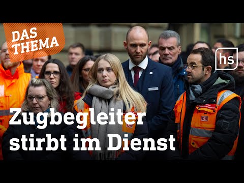 Nach tödlicher Attacke: Debatte um Sicherheit für Zugbegleiter | hessenschau DAS THEMA