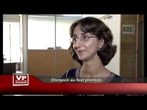 Olimpicii au fost premiati