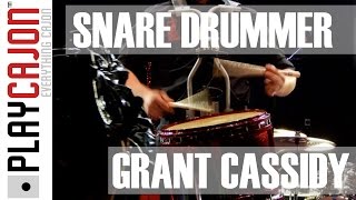 World Champion Snare Drummer - Grant Cassidy @ Chilli Pipers Sound Check