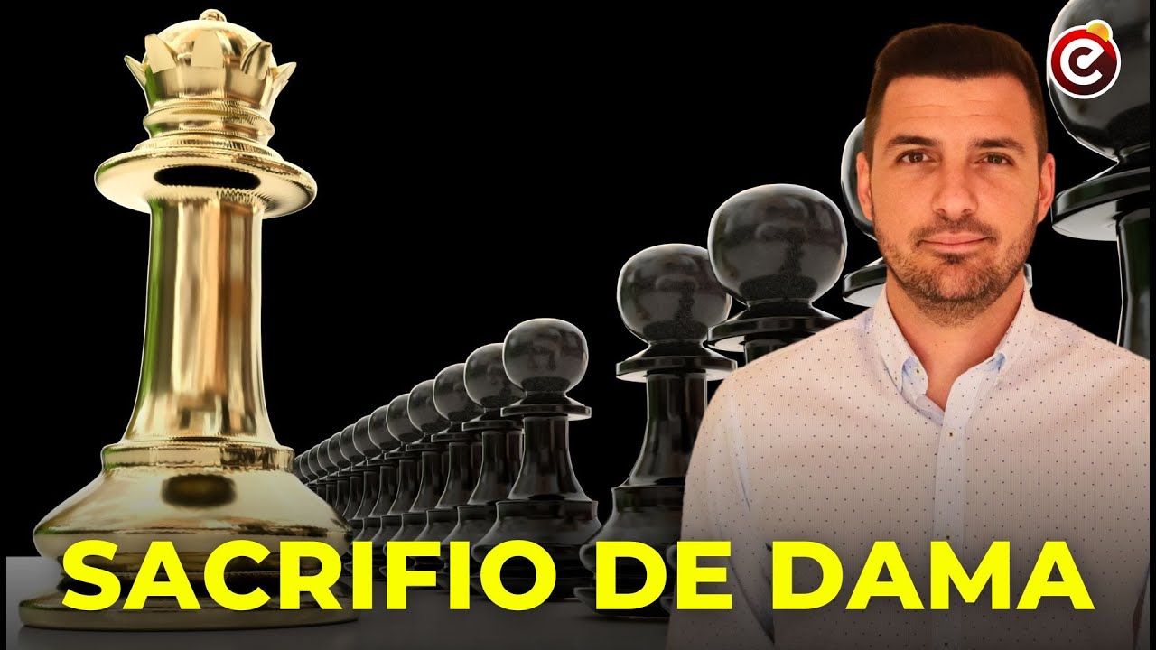 ♟️ SACRIFICO LA DAMA DE UNA FORMA SÚPER BONITA 😍 (aunque también perdoné un caballo por ciego 🤣)