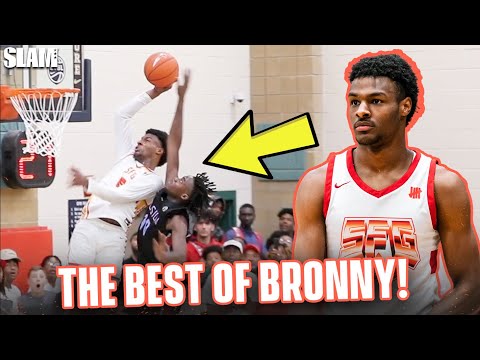 BEST OF BRONNY JAMES 🔥🚨 | Full Junior Season Highlights