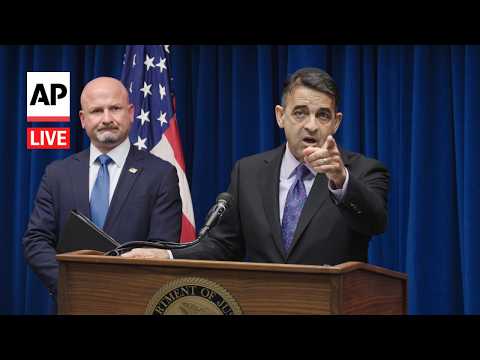 LIVE: Officials announce charges against Minneapolis activists accused of targeting federal officers