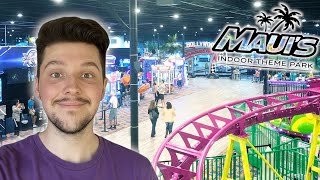 We went to an Indoor Theme Park Built into an Abandoned Mall!!! {Mauis}