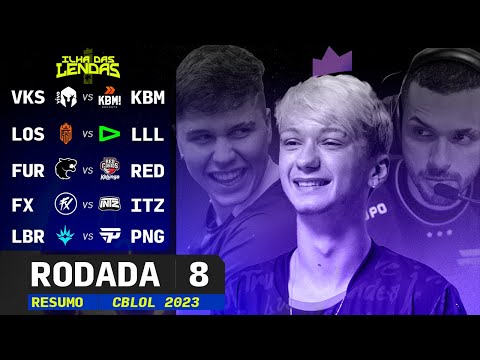 Resumo CBLOL 8ª Rodada -  ELE ganhou UM PRESENTÃO de Aniversário! | Ilha das Lendas