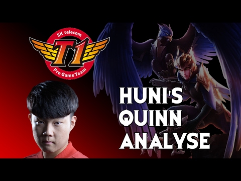 SKT T1 Huni´s Quinn Korean Solo Q Special! [Analyse]