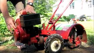 Garden Cultivating with the Troy Bilt Horse Jr Tiller (2017)