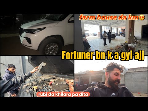 Fortuner bn k a gyi ajj | rubican da v khilara pa dita ajj | dhillonpreet vlogs