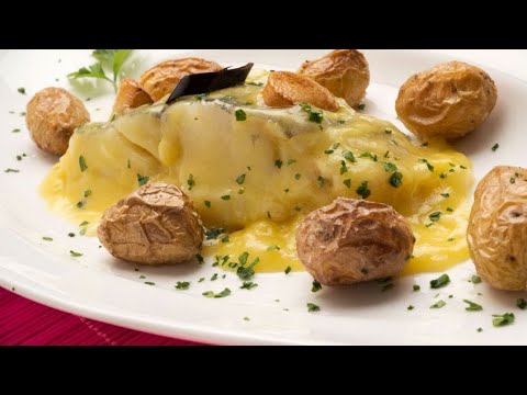 Receta de bacalao al pil-pil con patatas asadas - Karlos Arguiñano