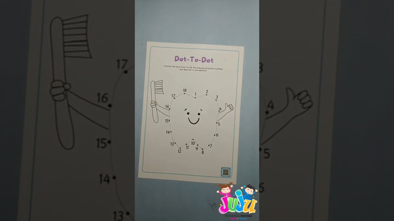 Dot Joining worksheet - Kindergarten worksheet