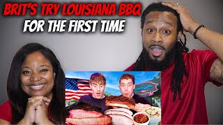 🇬🇧 LOUISIANA NATIVES REACT "Brits Try Louisiana BBQ For The First Time!!"