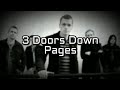 3 Doors Down - Pages (Lyric)