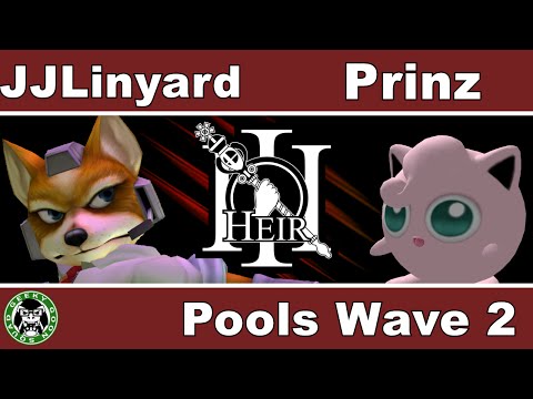 Heir 3 - JJLinyard (Fox) Vs. Prinz (Jigglypuff) - Pools Wave B - Melee Singles